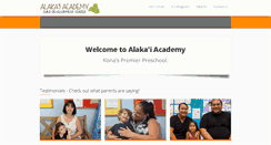Desktop Screenshot of alakaiacademy.com